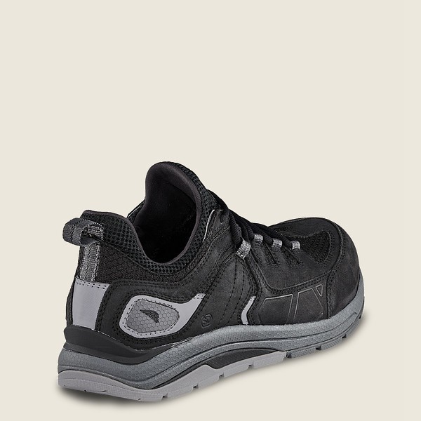 Red Wing Work Shoes Mens Black/Grey - Cooltech™ Athletics - Safety Toe - 3296054-WP